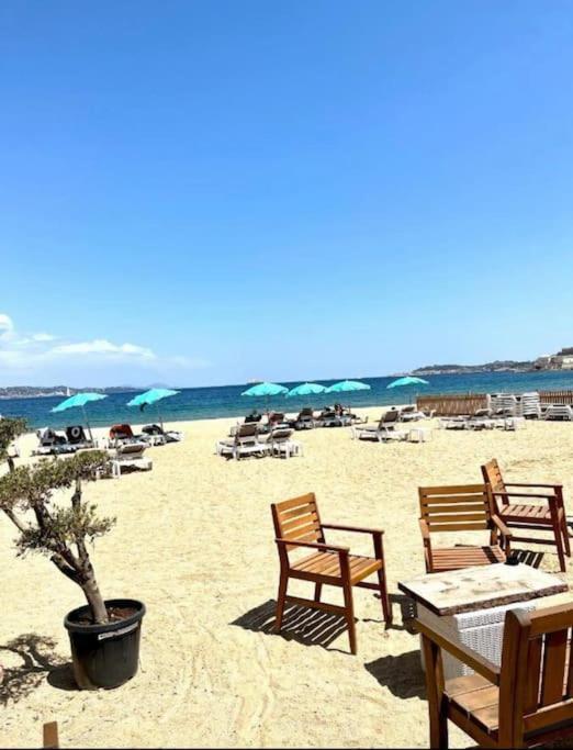 Proche St Tropez Refait A Neuf Bord De Plage Et Piscine コゴラン エクステリア 写真
